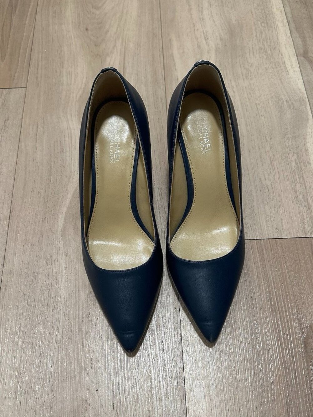 Michael Kors Alina Flex Leather Pointed Toe Pump
